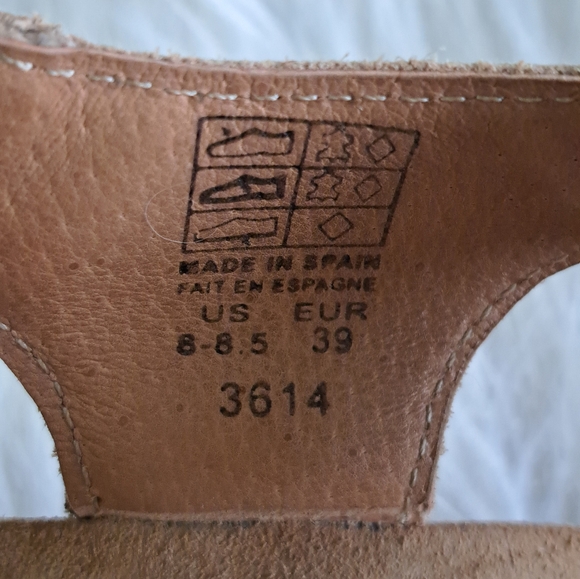 Taos tan leather sandals - Picture 15 of 15